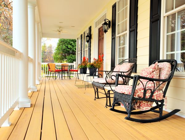 Porch Construction in Fenton