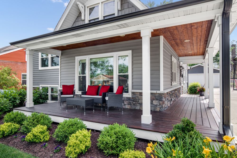 Porch Pillar Repair in Fenton