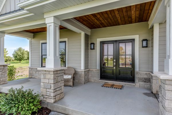 Porch Post Replacement in Fenton