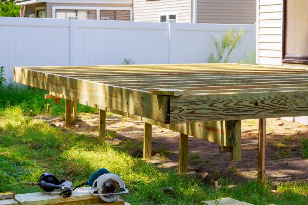 Cost of Elevated Deck Installation in Fenton