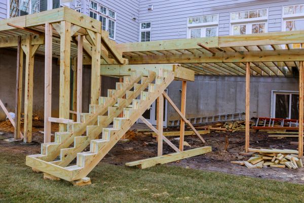 Deck Post Replacement in Fenton