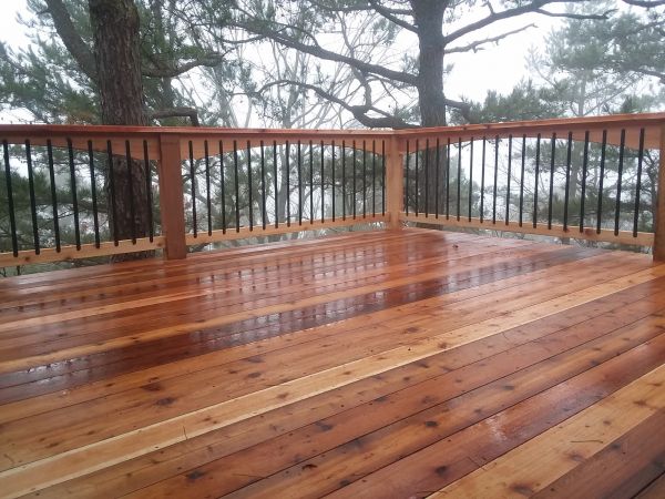 Cost of Cedar Deck Repair in Fenton